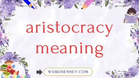 aristocracy meaning
