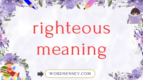 righteous meaning