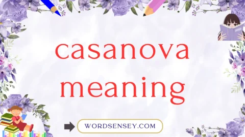 casanova meaning