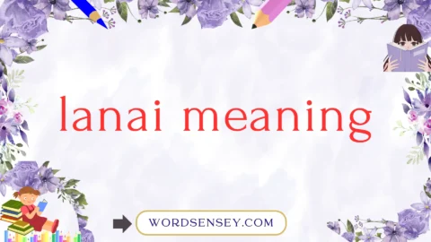 lanai meaning