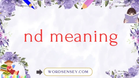 nd meaning