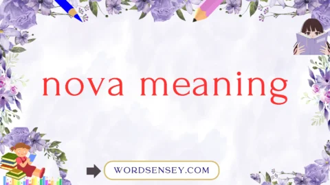 nova meaning