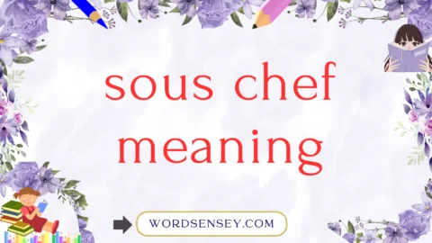 sous chef meaning