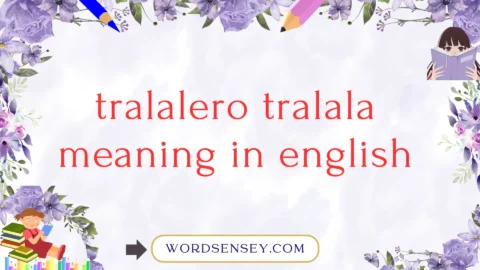 tralalero tralala meaning in english