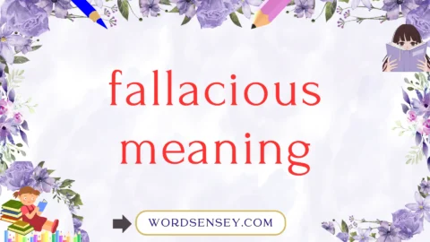 fallacious meaning