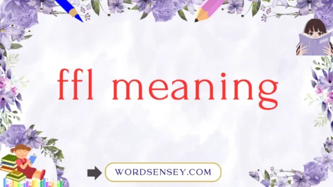 ffl meaning