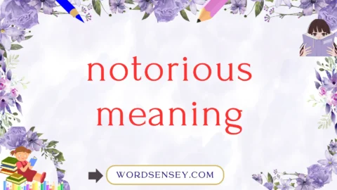 notorious meaning