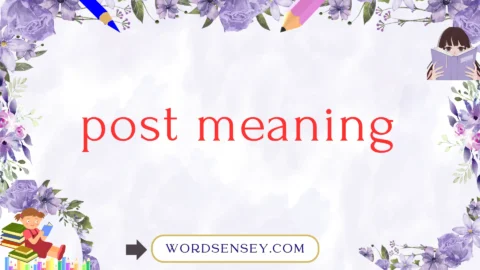 post meaning