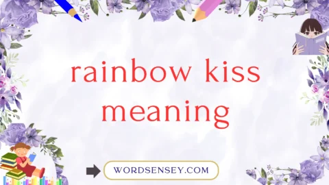 rainbow kiss meaning