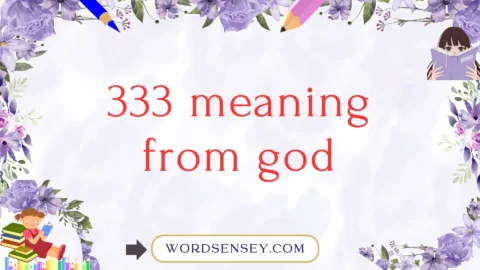 333 meaning from god