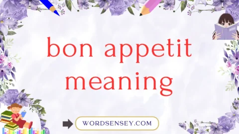 bon appetit meaning