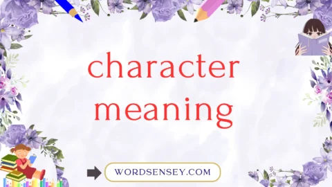character meaning