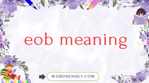 eob meaning