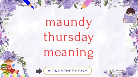 maundy thursday meaning
