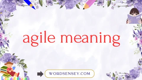 agile meaning
