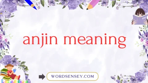 anjin meaning