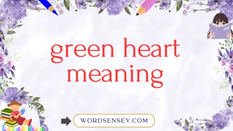 green heart meaning