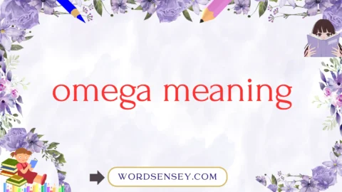 omega meaning