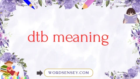 dtb meaning
