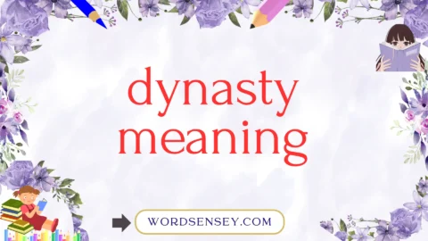 dynasty meaning