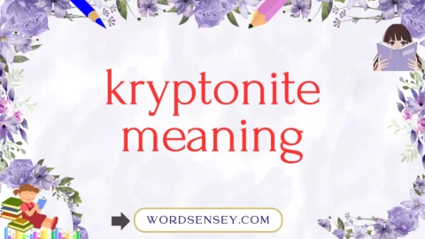 kryptonite meaning